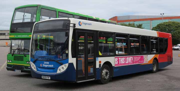 Stagecoach Devon MAN 18.240 Alexander Dennis Enviro300 24149